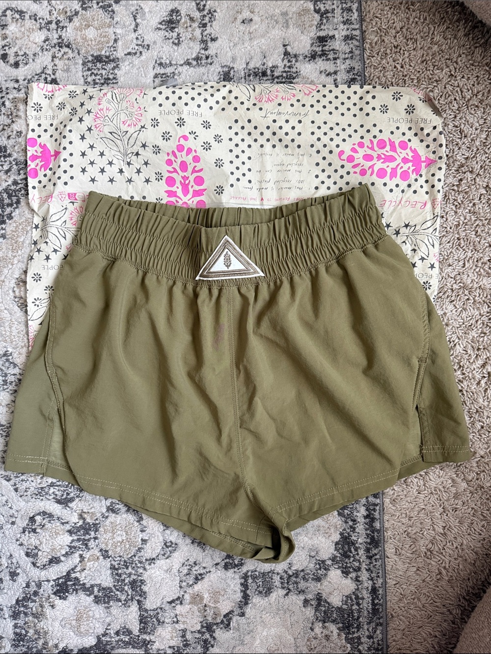FP Movement by Free People Green Athletic Shorts